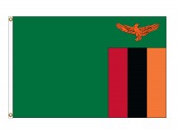 Zambia Nylon Flags (UN Member)