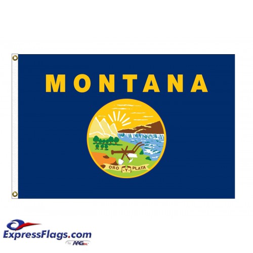 Poly-Max Montana State FlagsMT-PM