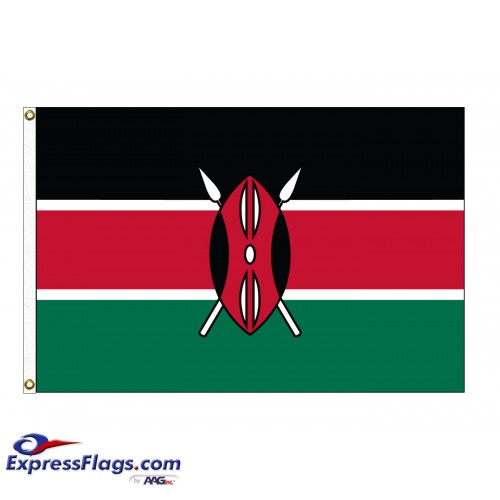 Kenya Nylon Flags (UN Member)KEN-NYL