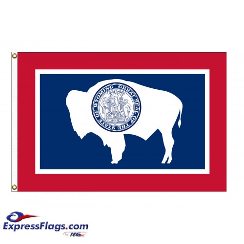 Nylon Wyoming State FlagsWY-NYL