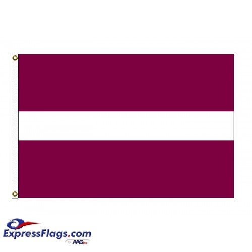 Latvia Nylon Flags (UN Member)LVA-NYL