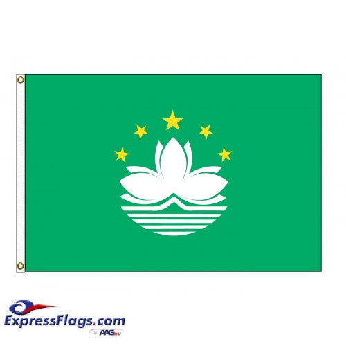 Macau Nylon Flags - 3  X 5032516