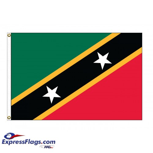 Saint Chris-Nevis Nylon Flags (UN, OAS Member)KNA-NYL