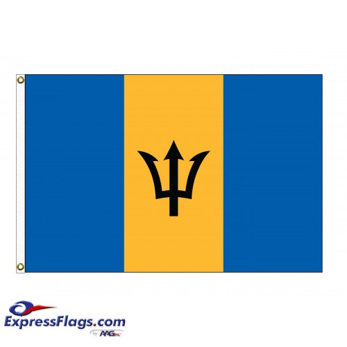 Barbados Nylon Flags - (UN, OAS Member)BRB-NYL