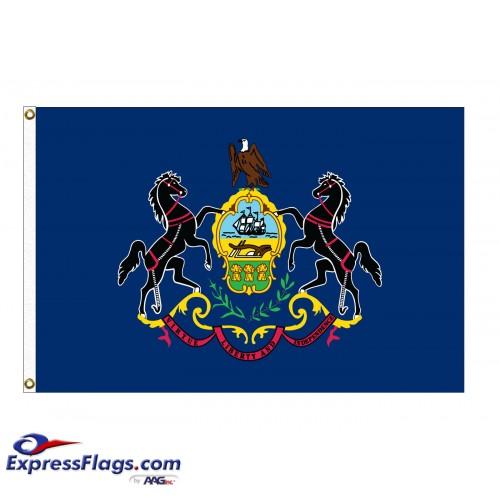Nylon Pennsylvania State FlagsPA-NYL