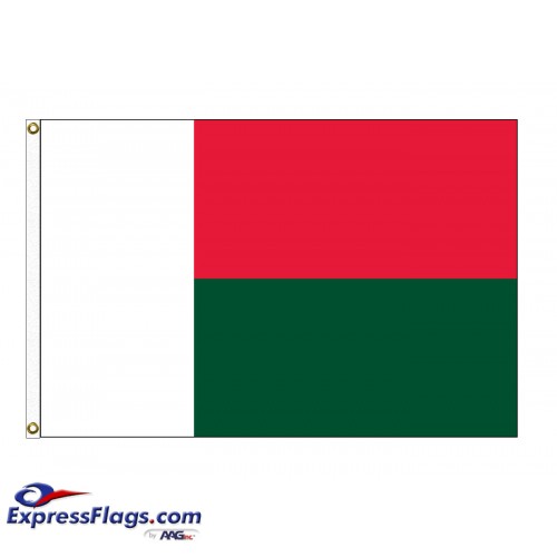 Madagascar Nylon Flags (UN Member)MDG-NYL