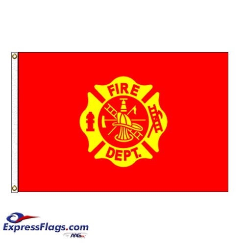 Fire Department Flag - 3  x 5  Endura-Nylon070283