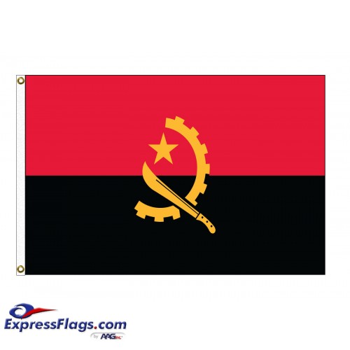Angola Nylon Flags (UN Member)AGO-NYL