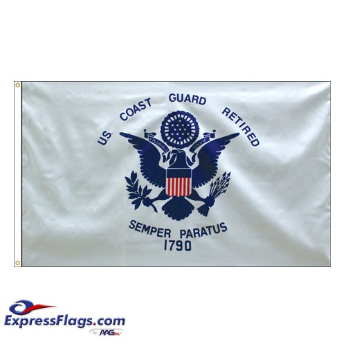 Coast Guard Retired Flags - 3  x 5070190