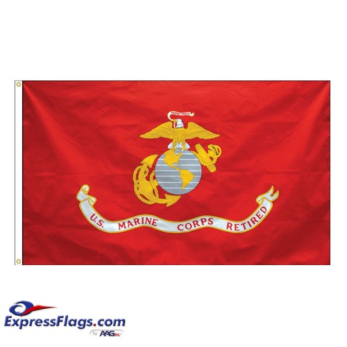 Marines Corps Retired Flags - 3  x 5070191