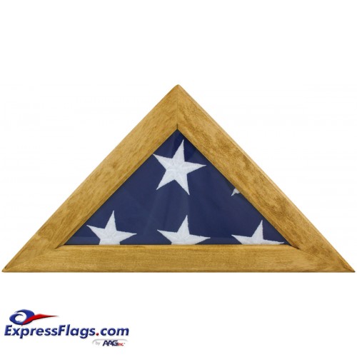 Maple Memorial Flag Case - Fits 5  x 9-1/2  Flag070336