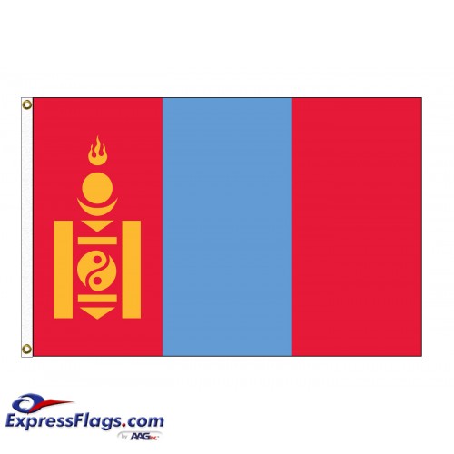 Mongolia Nylon Flags (UN Member)MNG-NYL