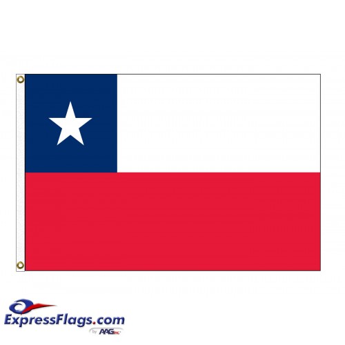 Chile Nylon Flags  (UN, OAS Member)CHL-NYL