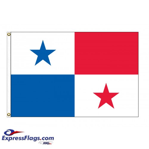 Panama Nylon Flags (UN, OAS Member)PAN-NYL