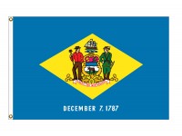 Nylon Delaware State Flags