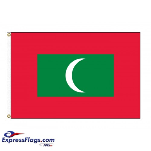 Maldives Nylon Flags (UN Member)MDV-NYL
