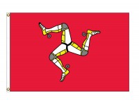 Man, Isle Of Nylon Flags - 3' x 5'
