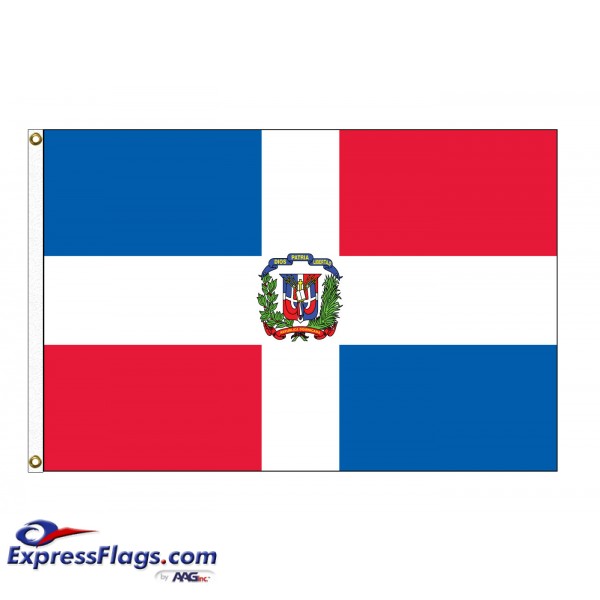 DOMINICAN REPUBLIC 3 METRE BUNTING 10 FLAGS flag 3M CARIBBEAN 