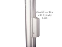 Cleat Cover Boxes with Cylinder Lock