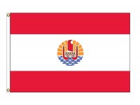French Polynesia Nylon Flags