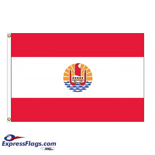 French Polynesia Nylon FlagsPYF-NYL